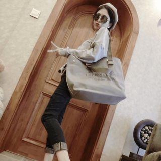 Star Print Ripped Pullover