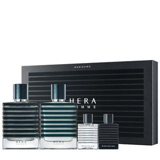 Hera - Homme Manissimo Intensive Sepcial Set: Skin 100ml + 30ml + Emulsion 100ml + 30ml 4pcs