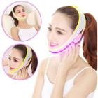 Face Lifting Mask Yellow & White - One Size
