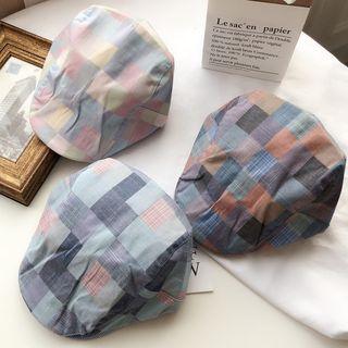 Check Flat Cap