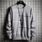 Contrast Detail Sweatshirt