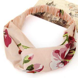 Floral Print Knot Headband