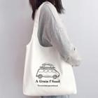 Car Print Canvas Tote Bag Car - White - One Size