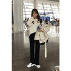 Elasticized-waist Relaxed-fit Pants