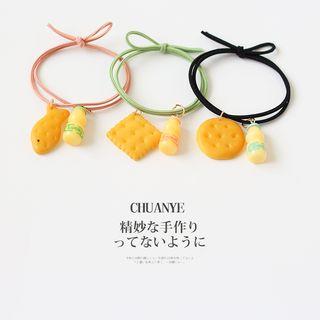 Miniature Biscuit & Drink Hair Tie