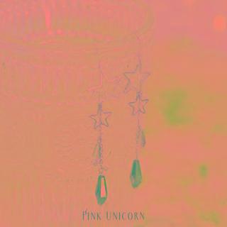 Star Faux Crystal Drop Earring