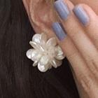 Flower Earring 1 Pair - 0195a# - As Shown In Figure - One Size