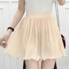 Plain Flared Skirt / Pleated Skirt