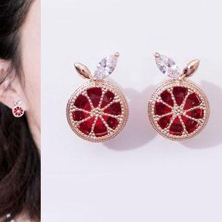 Orange Earring