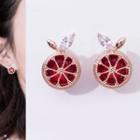 Orange Earring