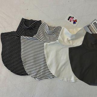 Detachable Turtleneck Mock Collar