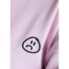 Drop-shoulder Emoji Sweatshirt