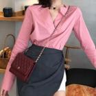 V-neck Blouse / Skort