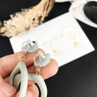 Irregular Hoop Clip-on Earring