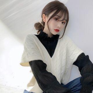 Turtleneck Lace Top