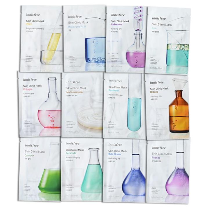 Innisfree - Skin Clinic Mask 10 Pcs - 13 Types