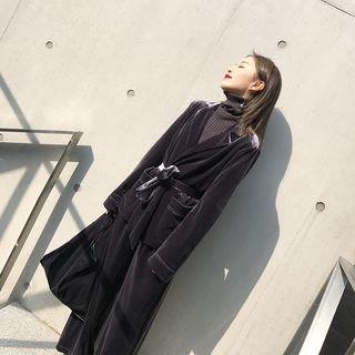 Velvet Tie Blazer