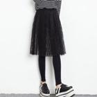 Inset Legging Lace Skirt