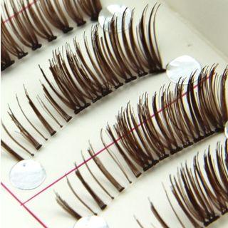 False Eyelashes #ly-3 10 Pairs - One Size