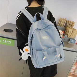 Set: Backpack + Duck Bag Charm
