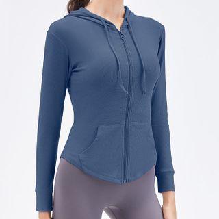 Zip-up Hoodie / High Waist Leggings