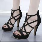 Platform Strappy Stiletto Sandals