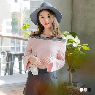 Off-the-shoulder Sweatshirt
