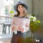 Off-the-shoulder Sweatshirt