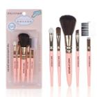 Set Of 5: Makeup Brush As Shown In Figure - One Size