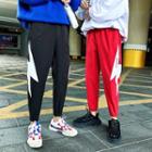 Bolt Print Harem Sweatpants
