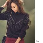 Fringed Pullover