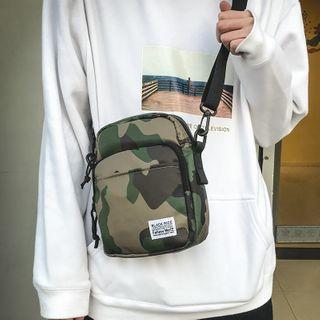 Multi-section Zipped Crossbody Bag