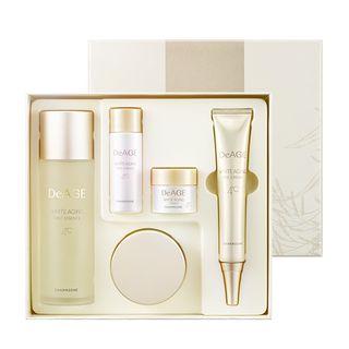 Charm Zone - Deage White Aging Triple Set: First Essence 120ml + 30ml + Cream 50ml + 8ml + Eye Cream 30ml 5pcs