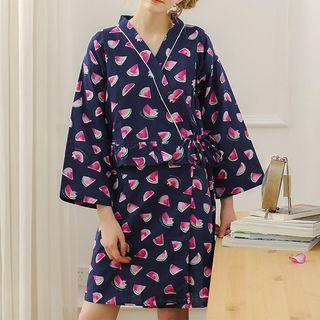 Watermelon Print Sleep Dress
