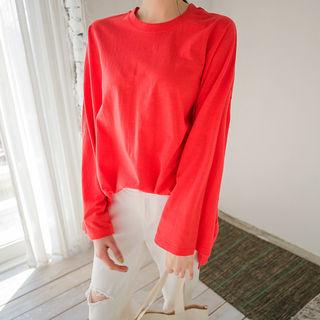 Drop-back Loose-fit T-shirt