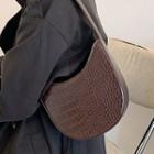 Croc Shoulder Shoulder Bag