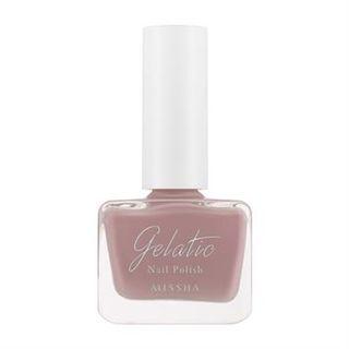 Missha - Gelatic Nail Polish (#be01 Choco Peanut Latte) 9ml