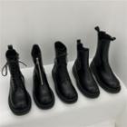 Lace-up Short Boots / Front-zip Short Boots / Chelsea Boots