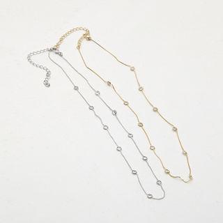Cubic Chain Necklace