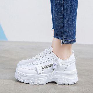 Platform Zip-panel Sneakers