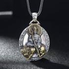 925 Sterling Silver Buddha Pendant / Pendant Necklace