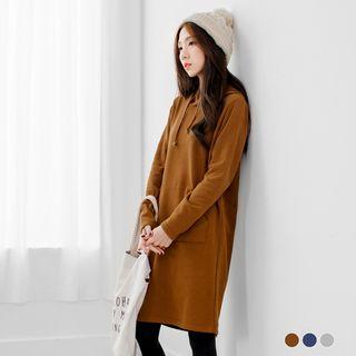 Brushed Hooded Dress