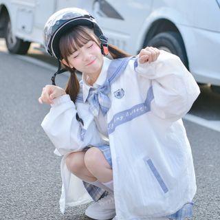 Short-sleeve Sailor Collar Jacket