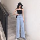Wide Leg Jeans / Camisole
