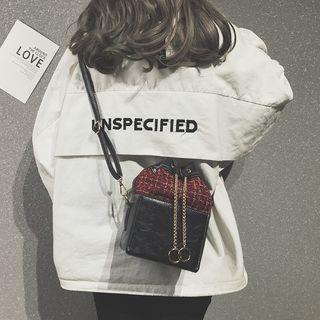 Tweed Panel Bucket Bag