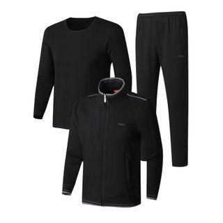 Set: Zip Sports Jacket + Sweatshirt + Sweatpants