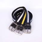 Striped Nylon Belt