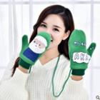 Couple Matching Cartoon Gloves