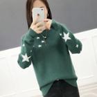Star Jacquard Sweater