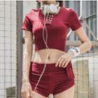 Sport Short-sleeve Crop T-shirt